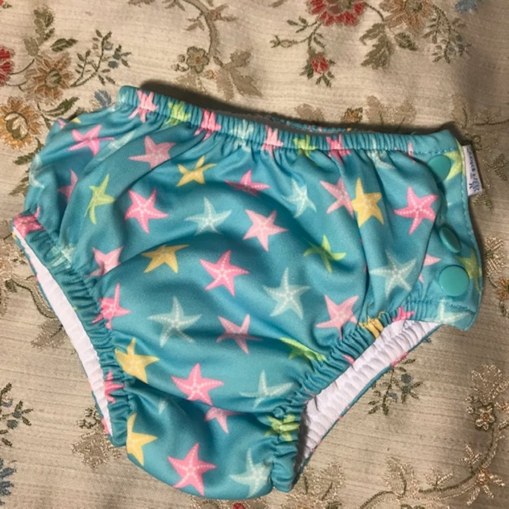 i play. Star Shells Baby Snap Swim Diaper - 6M